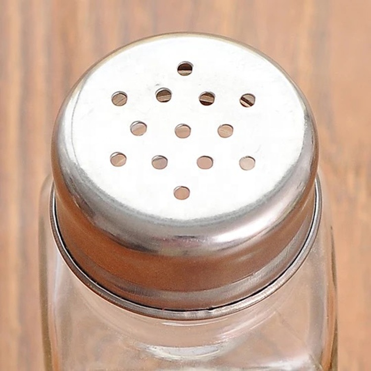 Spice Glass Bottle with Shaker Lid in Kitchen