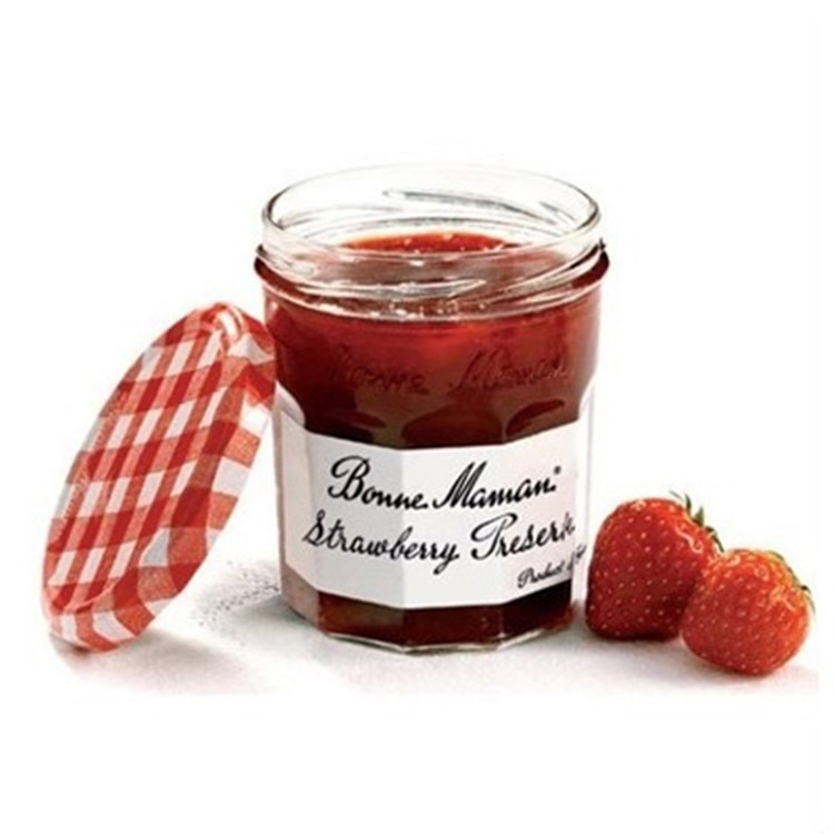 Bonne Maman Glass Jam Jar With Lid For Home Preserving Pickling Chutney Storage