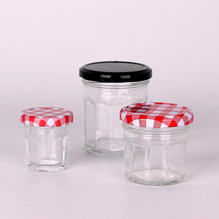 Bonne Maman Glass Jam Jar With Lid For Home Preserving Pickling Chutney Storage