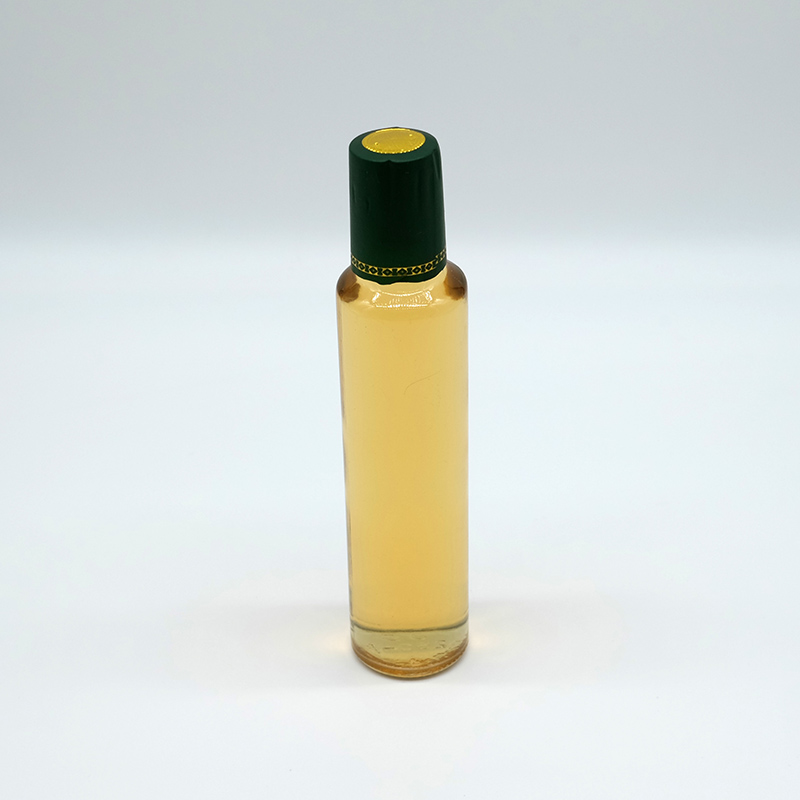 Glass Clear Amber Green Olive Oil Bottle with Plastic Cap