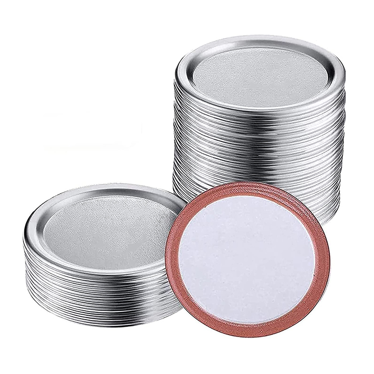 Mason Jar lids Split-Type Leak Proof Glass Canning Jar Lid 70mm 86mm For Mason Jar