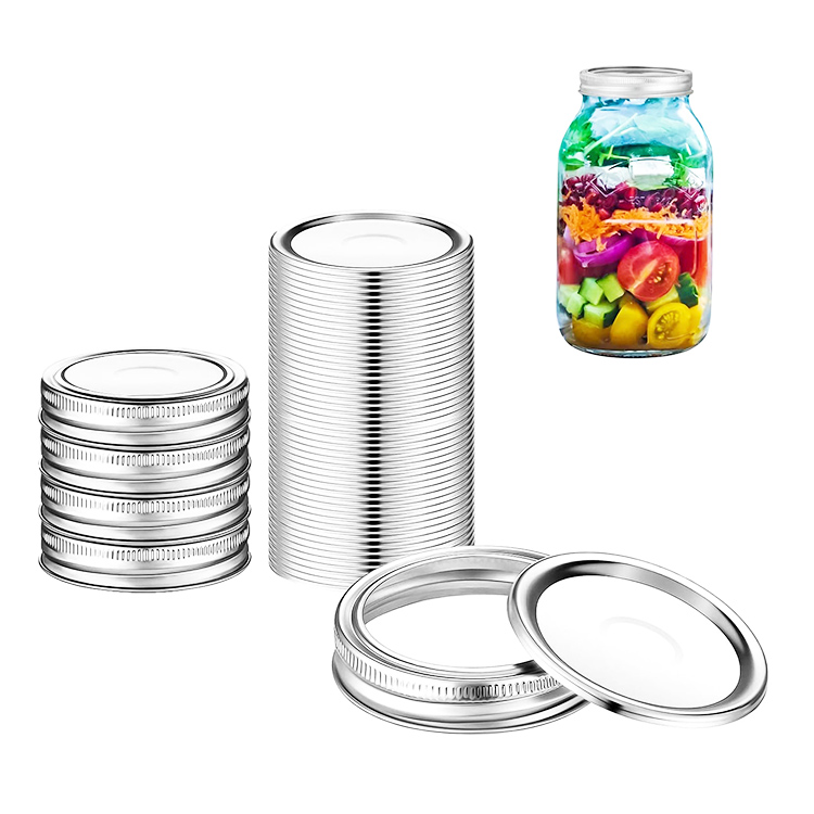 Mason Jar lids Split-Type Leak Proof Glass Canning Jar Lid 70mm 86mm For Mason Jar