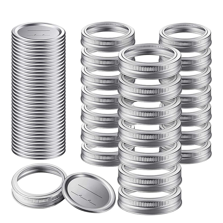 Mason Jar lids Split-Type Leak Proof Glass Canning Jar Lid 70mm 86mm For Mason Jar