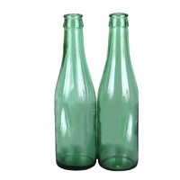 Various Size Clear Blue Amber Brown Glass Beer Bottles in Stock