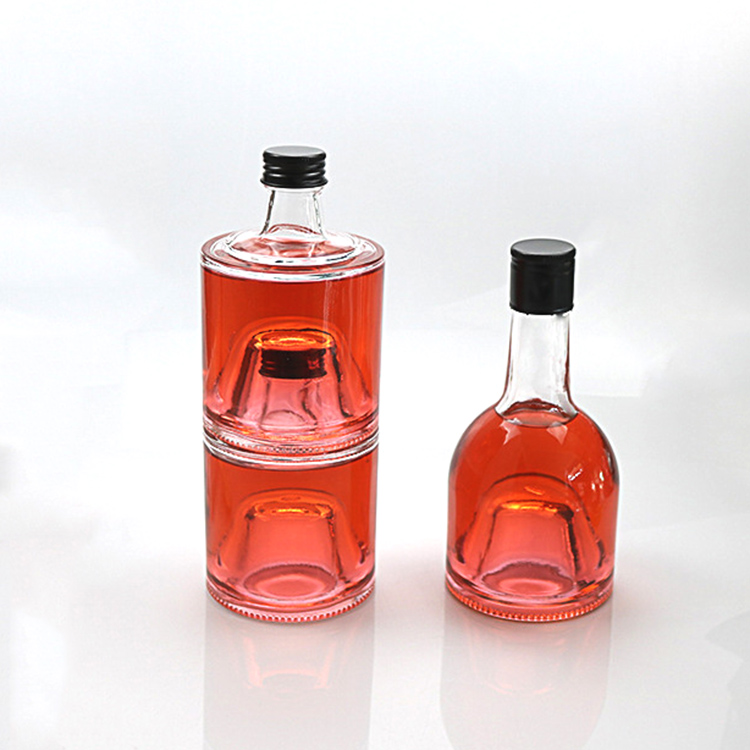 Different Luxury Glass Bottles for Liquid Spirit Whiskey