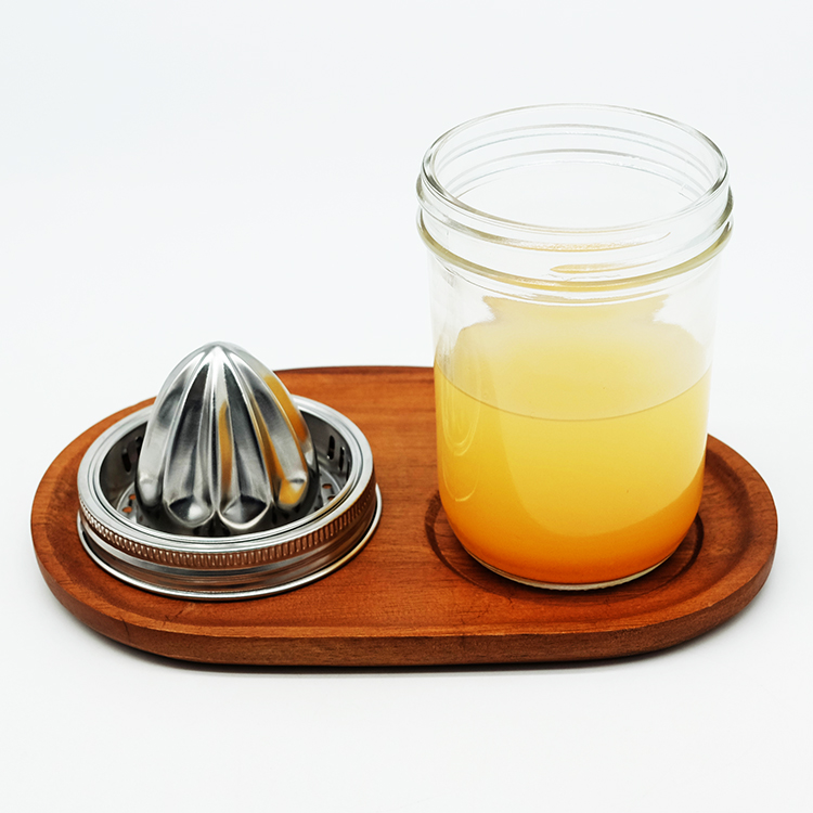 Wide Mouth Stainless Steel Juicer Lid For Mason Jars