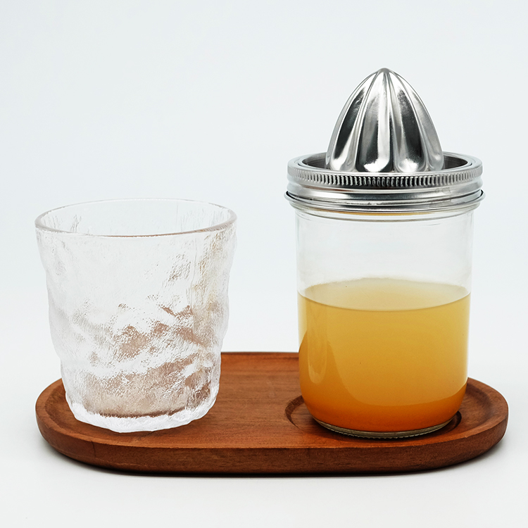 Wide Mouth Stainless Steel Juicer Lid For Mason Jars