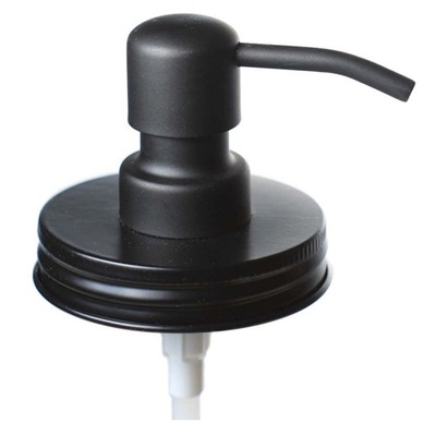 Mason Jar Liquid Soap Dispenser Lids Pumps Replacement for Hand Stainless Steel Rustproof Leak-proof for Regular Mouth Size