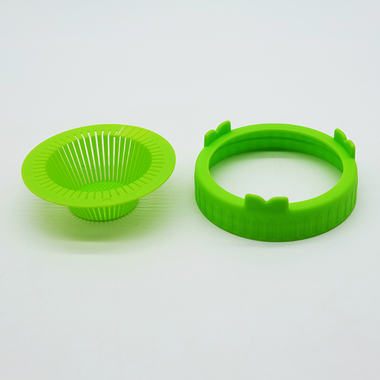 Plastic Sprouting Lids Bean Sprout Jar Lid Strainer Tops Fit for Wide Mouth Mason Canning Jars