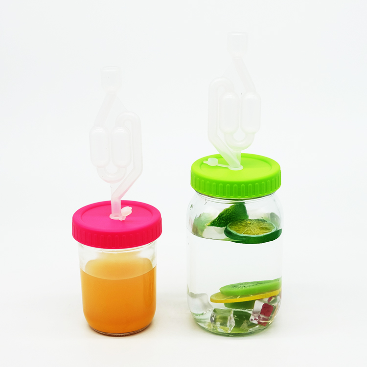 Plastic Fermentation Lid with Airlocks for Fermenting Sauerkraut Kimchi Pickles